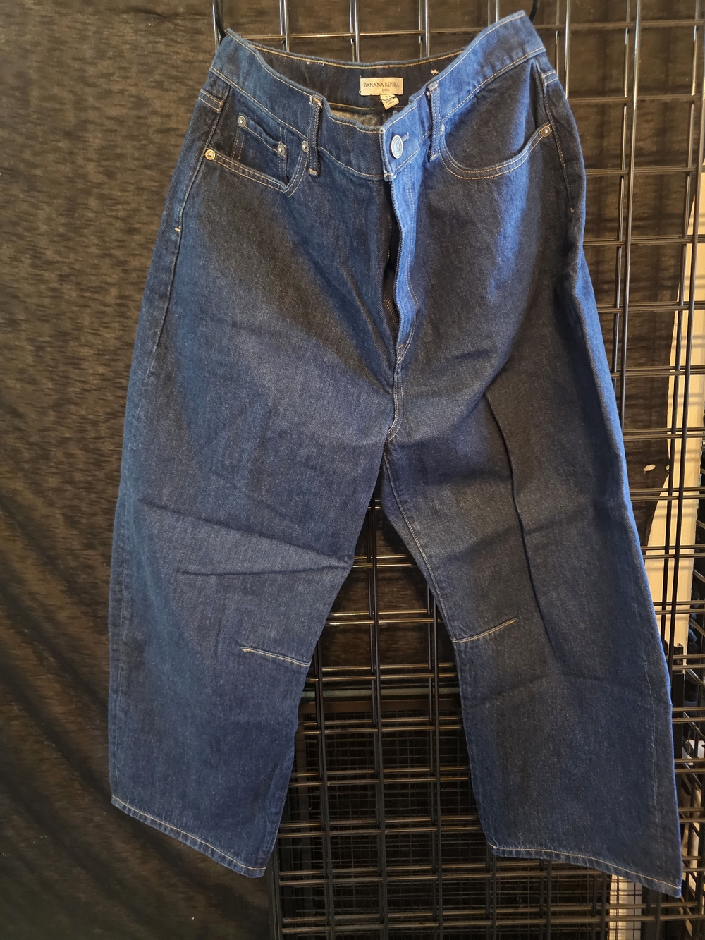 Banana Republic Relaxed Dark Blue Denim Jeans
